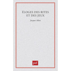 ISBN Éloges des rites et des jeux livre Français 256 pages