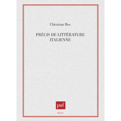 ISBN Précis de littérature italienne