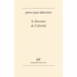 ISBN Le discours de l'alterité, Français, 368 pages