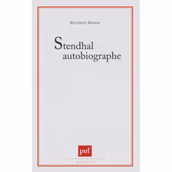 ISBN Stendhal autobiographe, Littérature, Français, 320 pages