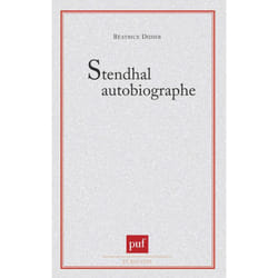 ISBN Stendhal autobiographe livre Littérature Français