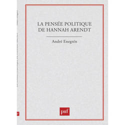 ISBN Pensée politique de Hannah Arendt