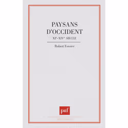 ISBN Paysans d'occident XIe-XIVe siècle, Français, 224 pages