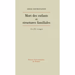 ISBN Mort des enfants et structures familiales, Psychologie, Français, 320 pages