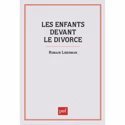 ISBN Les Enfants devant le divorce, Psychologie, Français, 232 pages