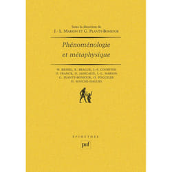 ISBN Phénoménologie et métaphysique livre philosophie Français