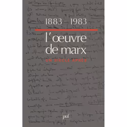 ISBN 1883-1983, l'œuvre de Marx un siècle après, Loi, Français, 416 pages