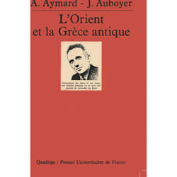 ISBN L'Orient et la Grèce antique livre histoire Français