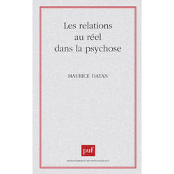 ISBN Les relations au réel dans la psychose livre Psychologie Français