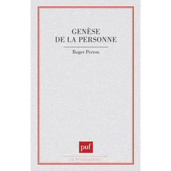 ISBN Genèse de la personne