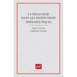 ISBN La pédagogie dans les institutions thérapeutiques livre Education Français