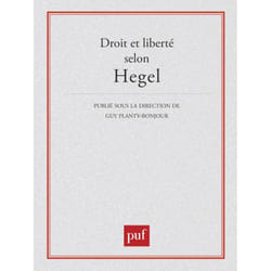 ISBN Droit et liberté selon Hegel