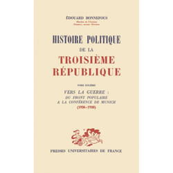 ISBN Histoire politique de la 3e République. Tome 6 livre Loi Français