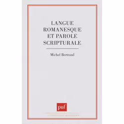 ISBN Langue romanesque et parole scripturale, Français, 224 pages