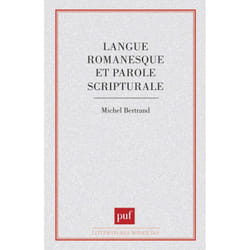 ISBN Langue romanesque et parole scripturale