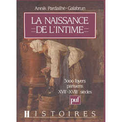 ISBN La naissance de l'intime livre histoire Français
