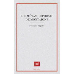 ISBN Les métamorphoses de Montaigne livre Littérature Français