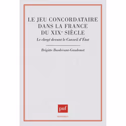 ISBN Le jeu concordataire dans la France du XIXe siècle, histoire, Français, 320 pages