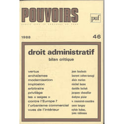 ISBN Pouvoirs, n° 46 livre