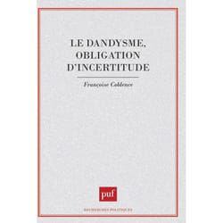ISBN Dandysme obligation d'incertitude