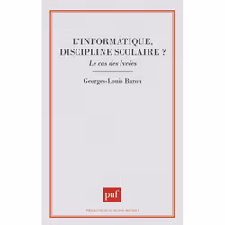 ISBN Informatique discipline scolaire ?, Français, 232 pages