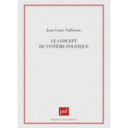 ISBN Le concept de système politique