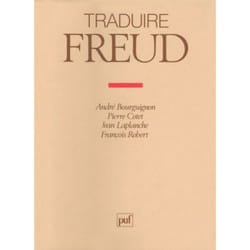 ISBN Traduire Freud livre Psychologie Français