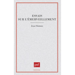 ISBN Essais sur l'emerveillement