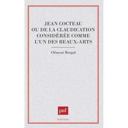 ISBN Jean Cocteau. de la claudication considerée comme l'un des beaux-arts livre Littérature Français