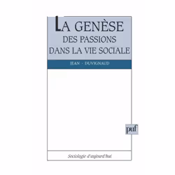 ISBN La Genèse des passions dans la vie sociale, Education, Français, 224 pages