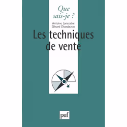 ISBN Les techniques de vente, Économie, Français, 128 pages