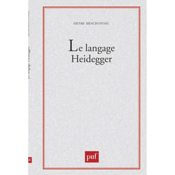 ISBN Le langage Heidegger livre philosophie Français