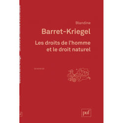 ISBN Les droits de l'homme et le droit naturel livre Loi Français