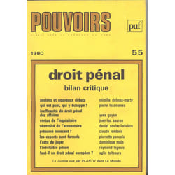 ISBN Pouvoirs, n° 55 livre