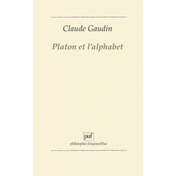 ISBN Platon et l'alphabet livre philosophie Français