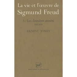 ISBN La vie et l'œuvre de Sigmund Freud. Tome 3 livre Psychologie Français