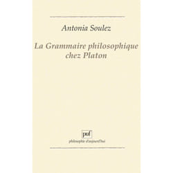 ISBN La grammaire philosophique chez Platon livre philosophie Français
