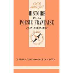 Histoire de la poésie française