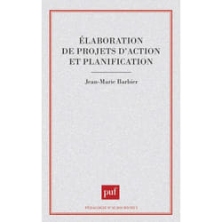 ISBN Élaboration de projets d'action et planification livre Education Français