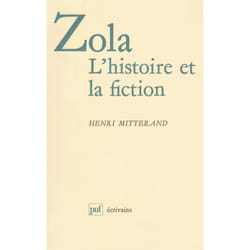 ISBN Zola. L'histoire et la fiction livre Littérature Français