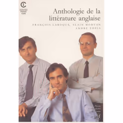 ISBN Anthologie de la littérature anglaise, Littérature, Français, 528 pages