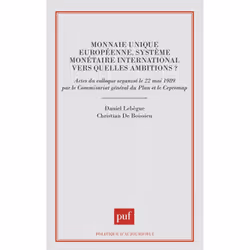 ISBN Monnaie unique européenne, Économie, Français, 128 pages