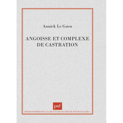 ISBN Angoisse et complexe de castration