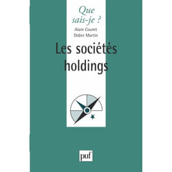Les sociétés holdings (Broché)