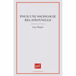 ISBN Pour une sociologie relationnelle, Education, Français, 320 pages