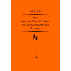 ISBN Leçons pour une phénoménologie de la conscience intime du temps, philosophie, Français, 224 pages