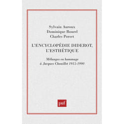 ISBN L'encyclopédie Diderot, l'esthétique