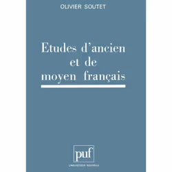 ISBN Études d'ancien et de moyen français, Littérature, Français, 272 pages