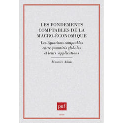 ISBN Les fondements comptables de la macro-économique livre Économie Français