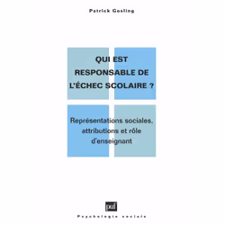ISBN Qui est responsable de l'échec scolaire?, Education, Français, 256 pages